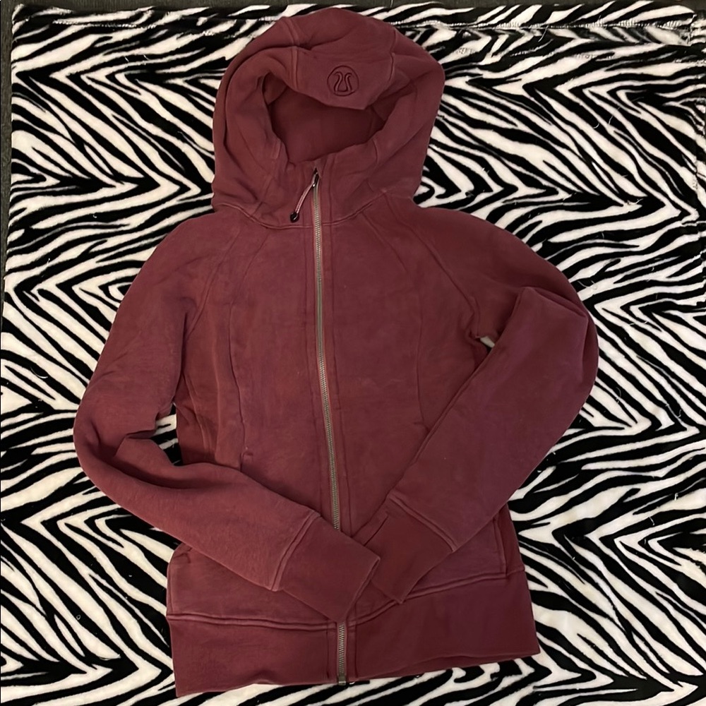 Lululemon Maroon Scuba hoodie